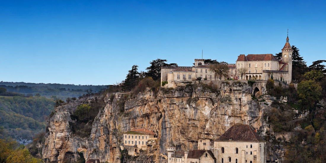 Rocamadour, la cité accrochée à la falaise