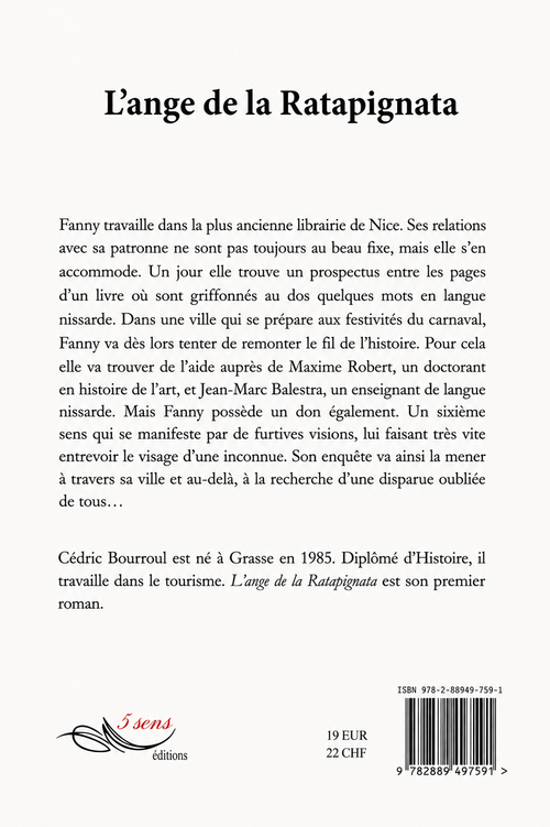 L’ange de la Ratapignata — Roman
