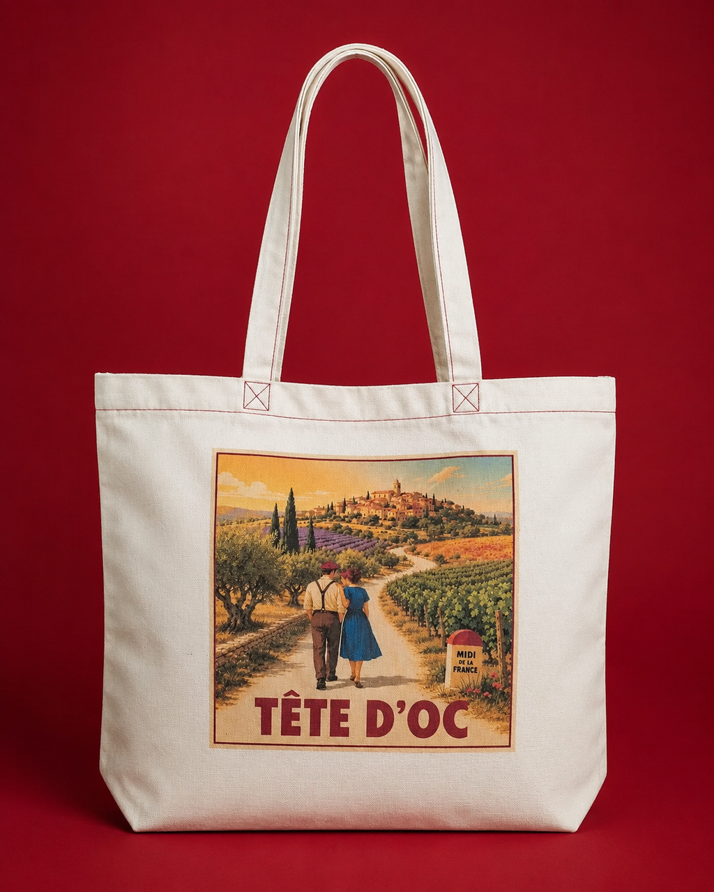 Sac en coton Tête d'oc – Fabriqué en France